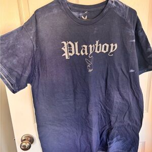 Playboy Navy Cotton Tee